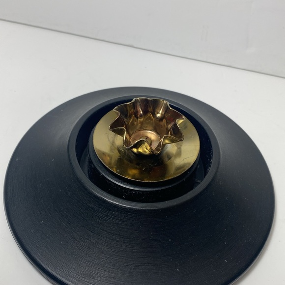 Vintage David Douglas Taper Candle Holder Hurricane Shade Accalac - Picture 6 of 11